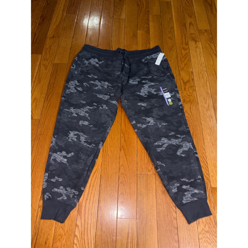 New Athletic Works Womens XXL 20 Soft Jogger Pants Grey Camo NWT AW3210030329P